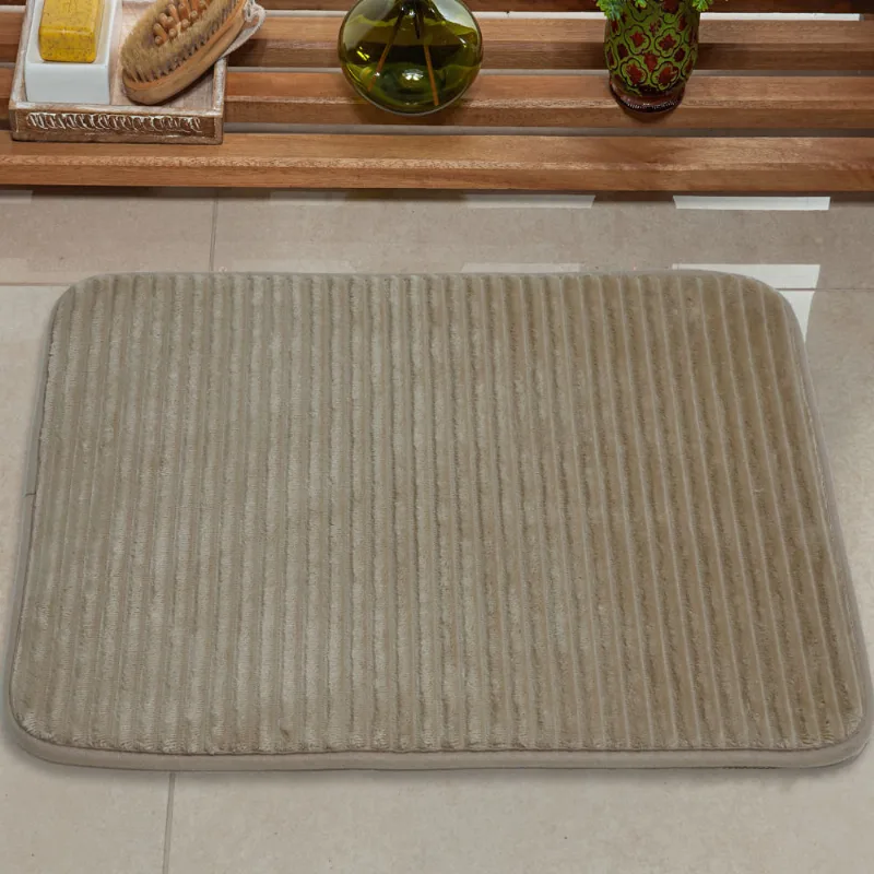 Tapete Banheiro Ondulatto 0,50 X 1,10 Kaki