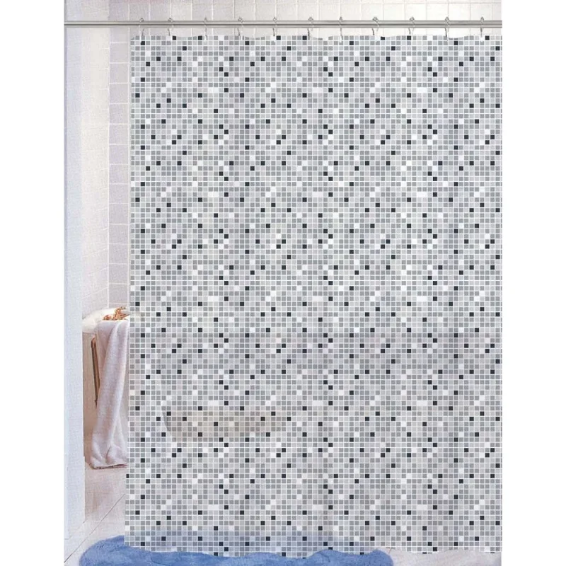 Cortina Box Peva Estampada 1,80 X 1,80 Des. 002