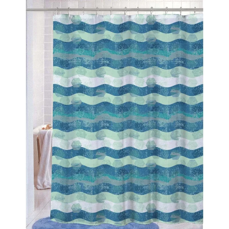 Cortina Box Peva Estampada 1,80 X 1,80 Des. 003