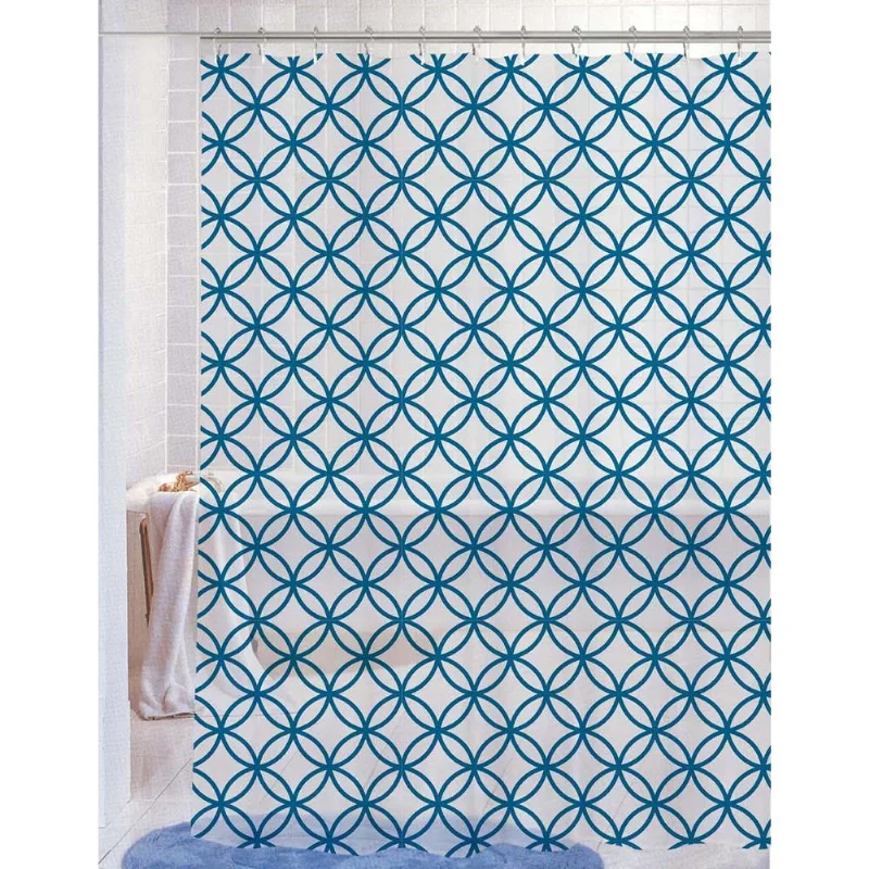Cortina Box Peva Estampada 1,80 X 1,80 Des. 004