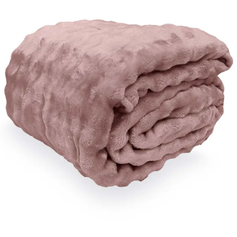 Cobertor Casal Bubble Nc - Niazitex Rose