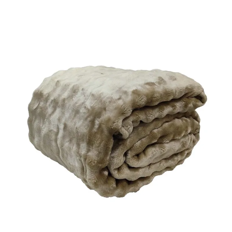 Cobertor Bubble 2,40x 2,60 Kaki/unico