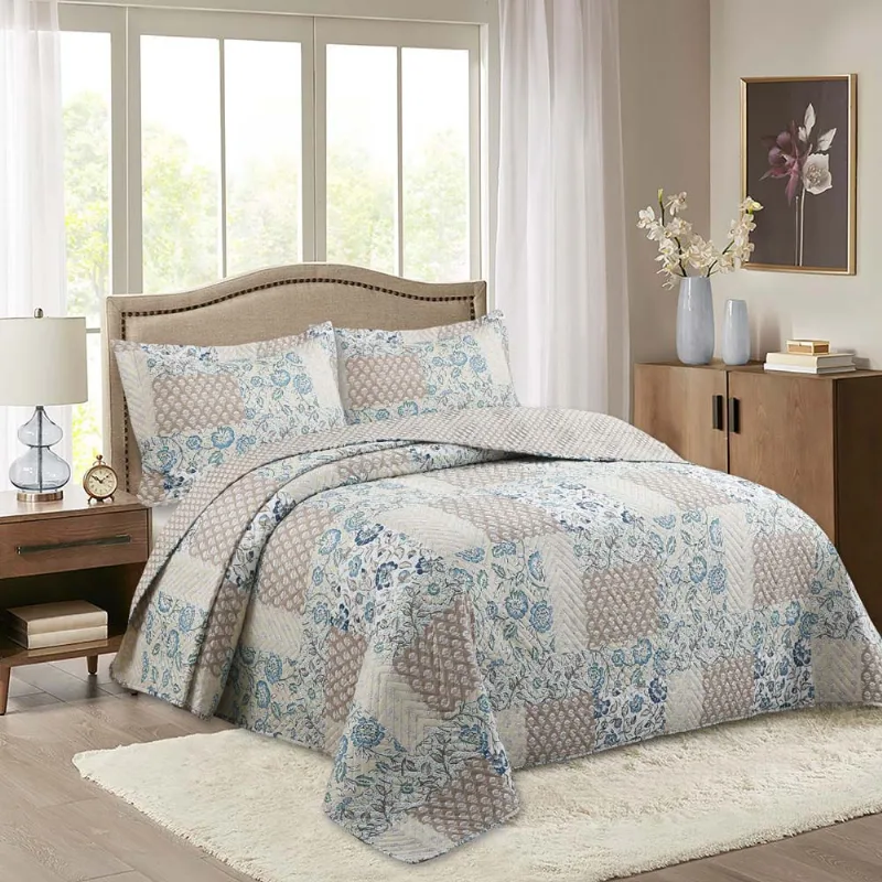 Colcha Ultrassonica Home Basics Estampada 1,60 X 2,40 Des 004