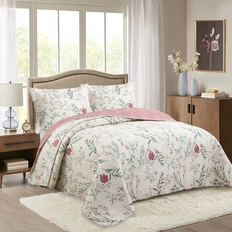 Colcha Ultrassonica Home Basics Estampada 2,40 X 2,60 Des 002