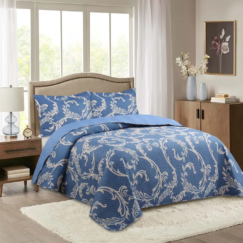 Colcha Ultrassonica Home Basics Estampada 2,40 X 2,60 Des 006