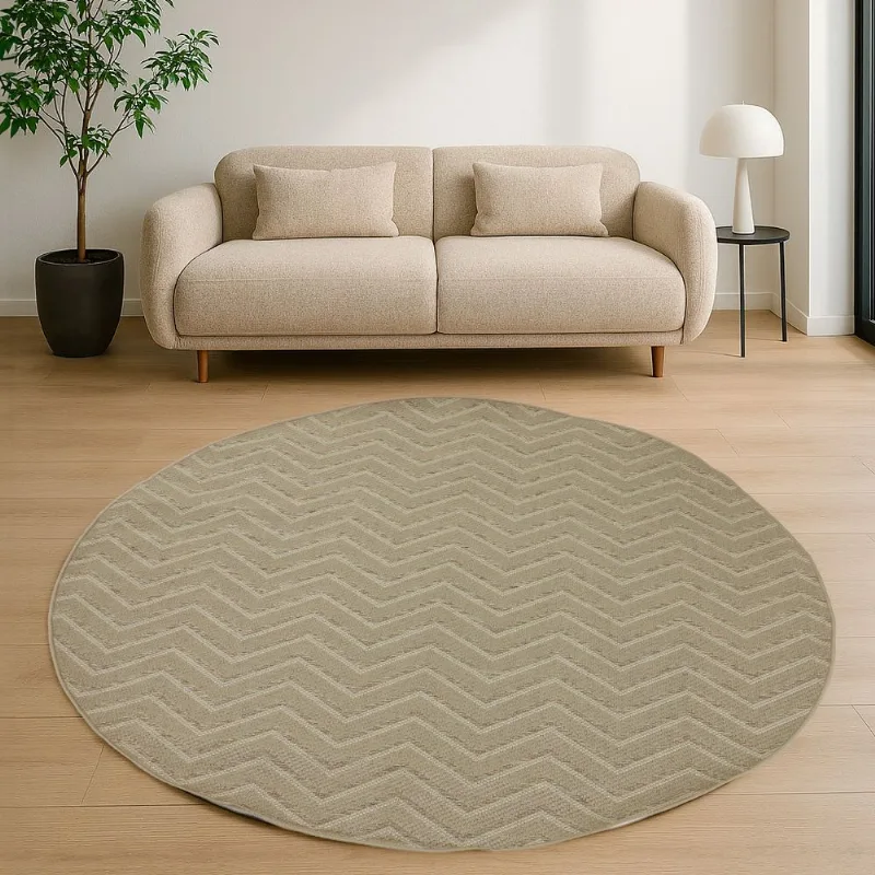 Tapete Sisal Icarai 2,00 Redondo Des 007/unico