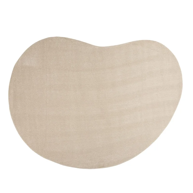 Tapete Sao Francisco Liso Organico 1,50 X 2,50 Bege Formato Iii