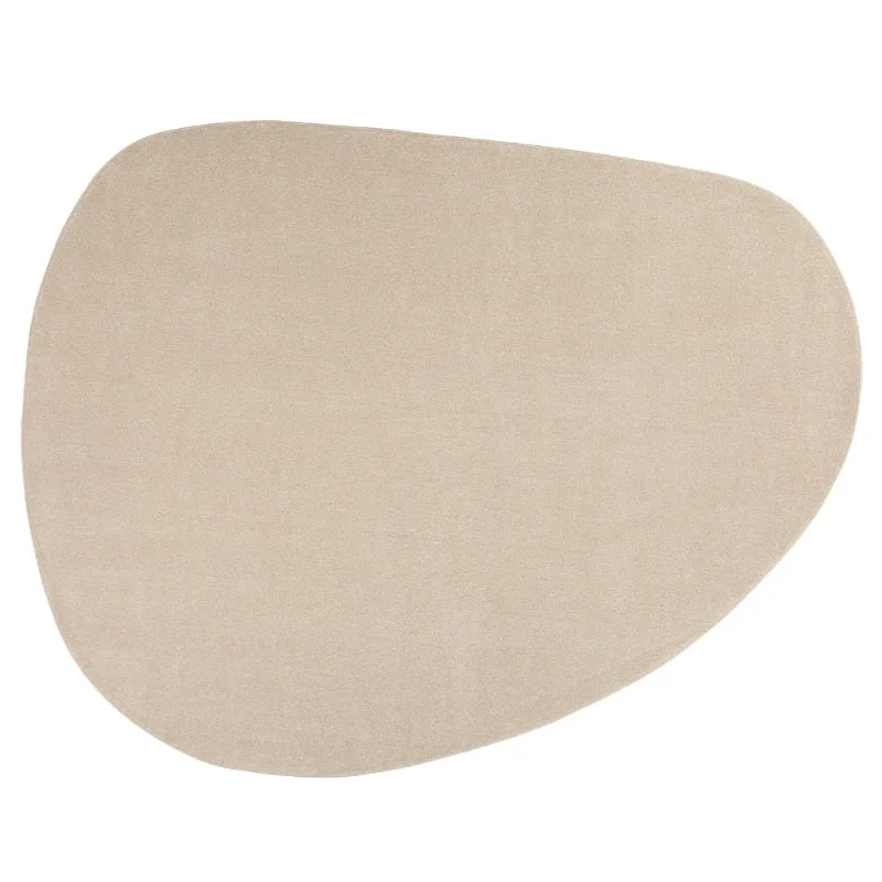 Tapete Sao Francisco Liso Organico 2,50 X 3,00 Bege Formato I