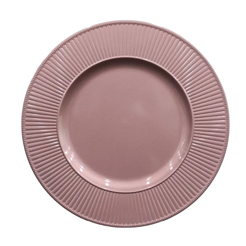 Sousplat Filetto 33cm Cobre