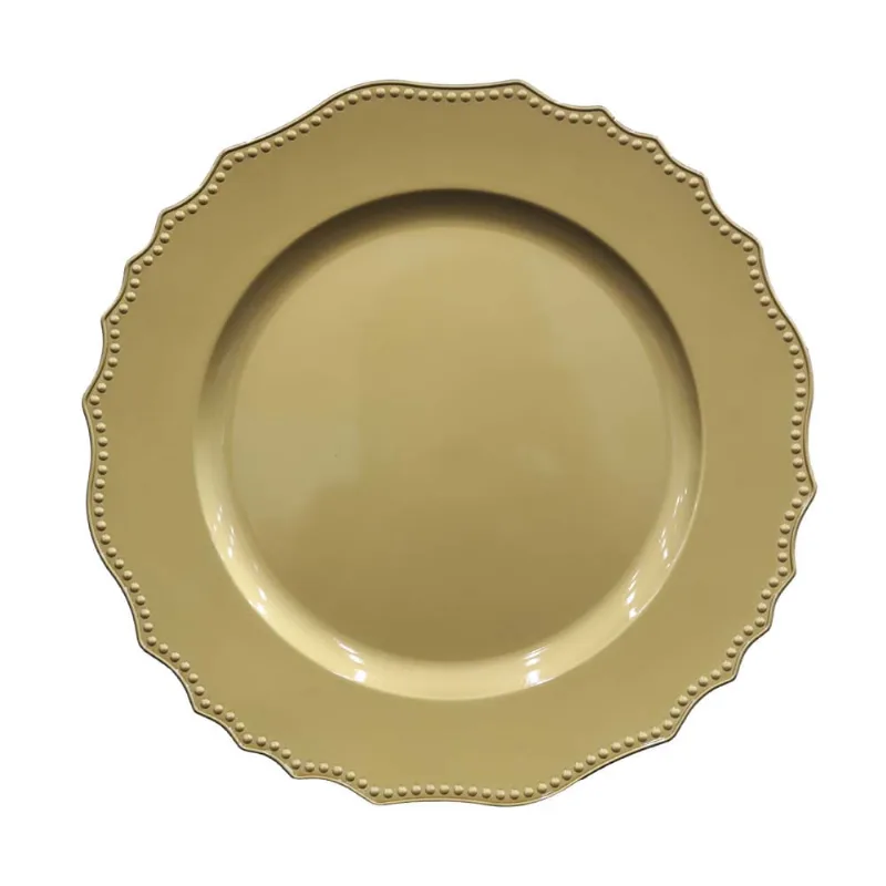 Sousplat Real 33cm Ouro