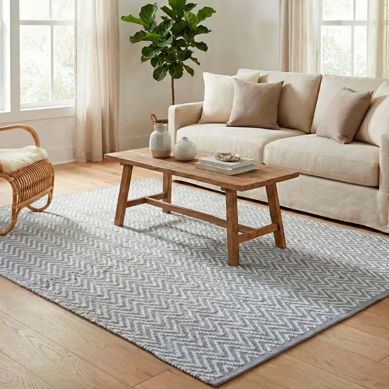Tapete Kilim Wave 2,00 X 2,50 Cinza