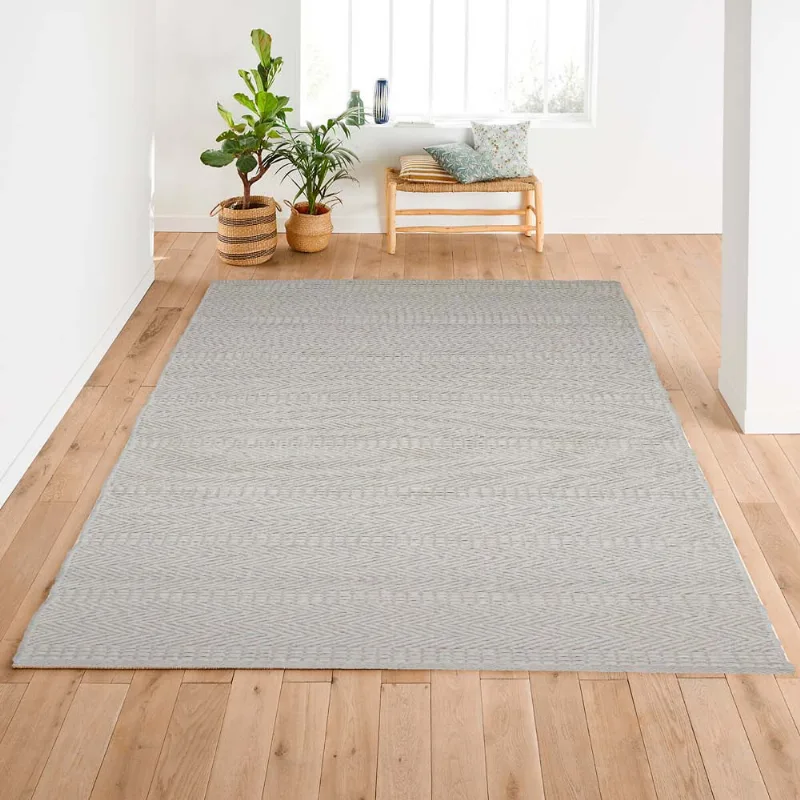 Tapete Kilim Illusion 1,00x 1,40 Bege Claro