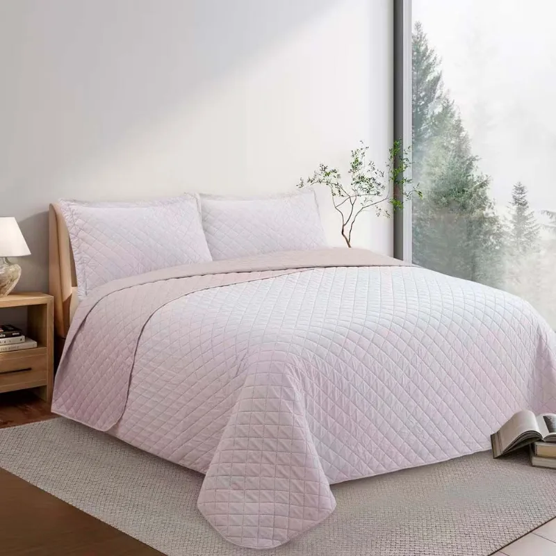Colcha Ultrassonica Melange 2,40 X 2,60 Queen Rosa