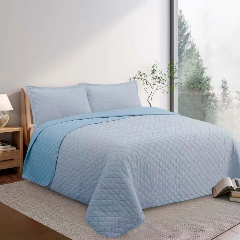 Colcha Ultrassonica Melange 2,80 X 2,60 King Azul