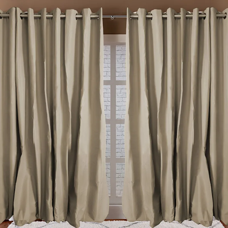 Cortina Blackout 100% Liso 2,60x 2,30 Camurca