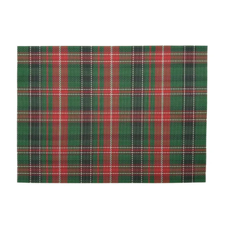 Jogo Americano Natalino 4pcs 0,30cm X 0,45cm Des 002verde
