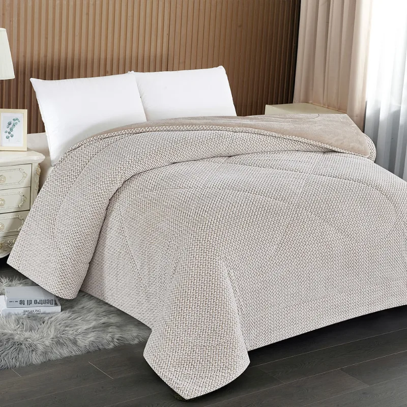 Edredom Duo Casal 1,80 X 2,20 Bege