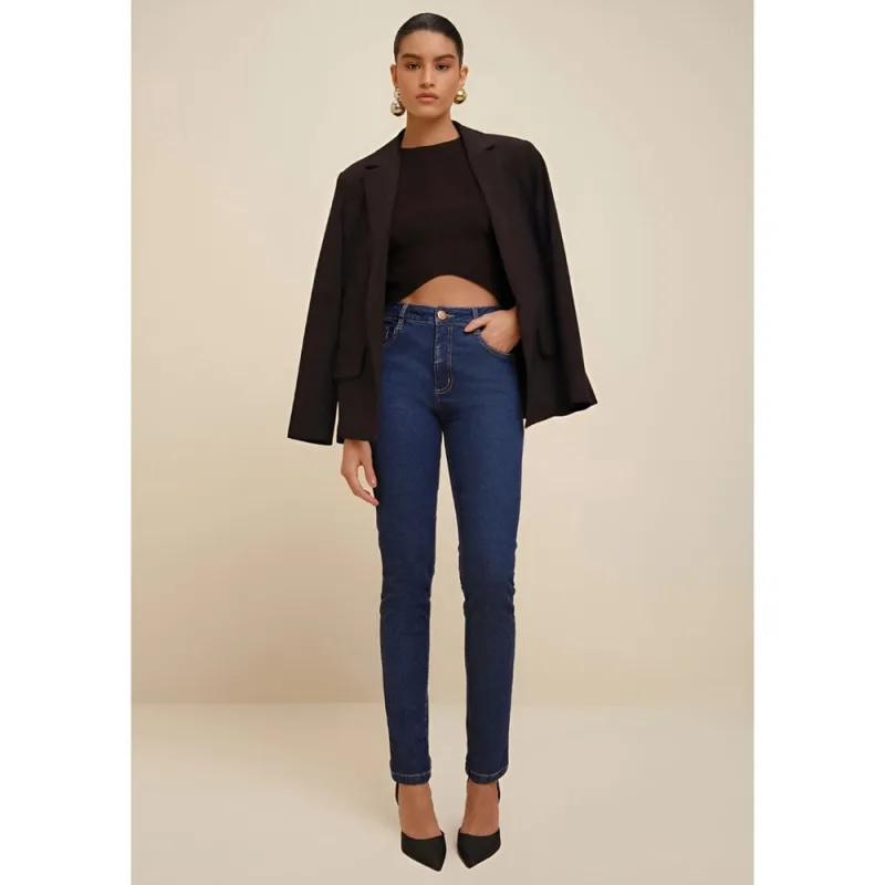 Calca mr skinny andreia cos I - Não Disponível - Moda