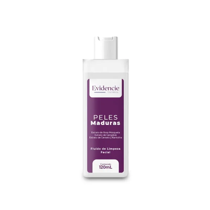 Fluido de Limpeza Facial Peles Maduras 120ml Remove Maquiagem Unissex Peles Maduras - Fluido De Limpeza Facial 120Ml