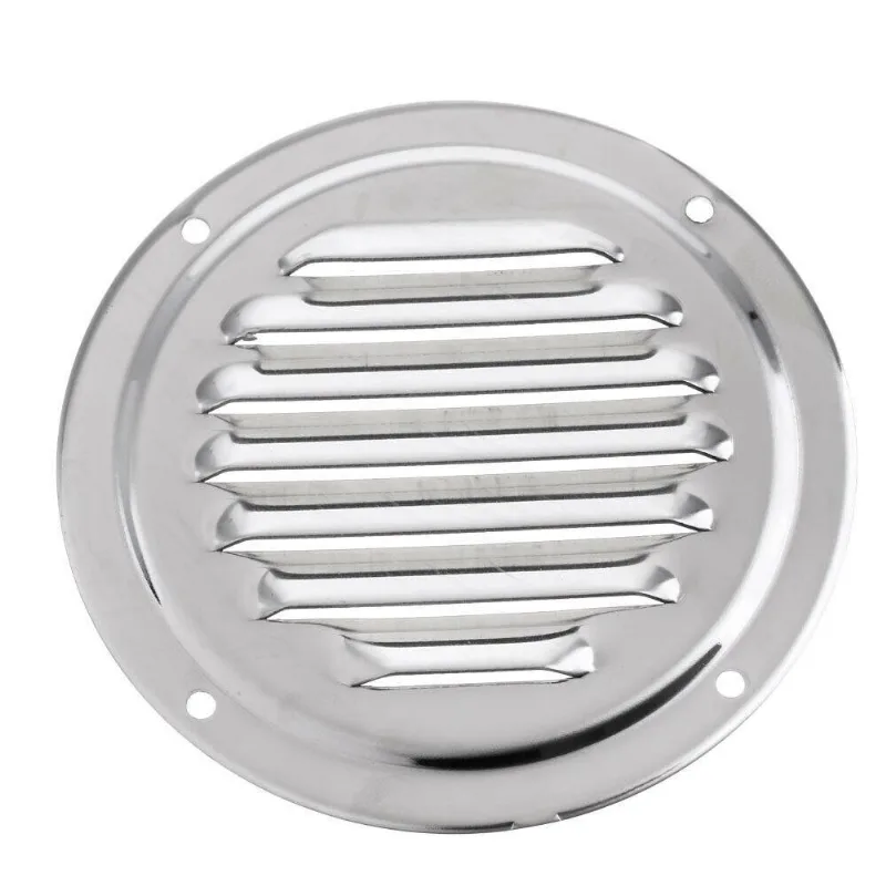 Grade De Ventilação Inox 4 Entrada E Saída De Ar