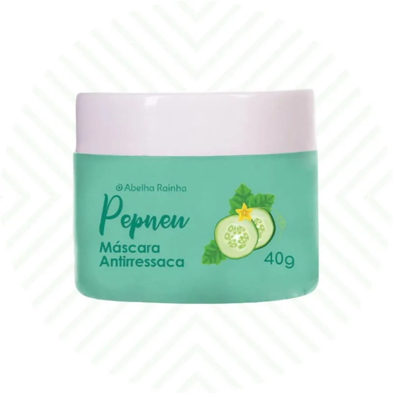 Máscara Facial Antirressaca Pepnew Desinchar A Pele 40G