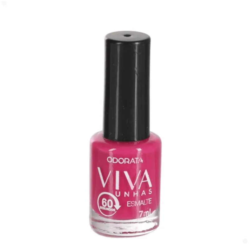 Esmalte 60 Segundos Rosa Trancoso Cremoso 7Ml Viva Unhas