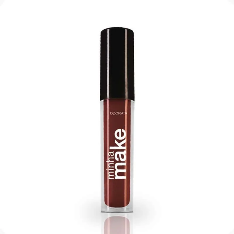 Lip Gloss Cremoso Color Poderosa Não Gruda Manteiga Karité