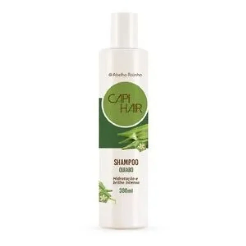 Shampoo Quiabo Hidratacao Brilho Capi Hair 300Ml AR (2611)