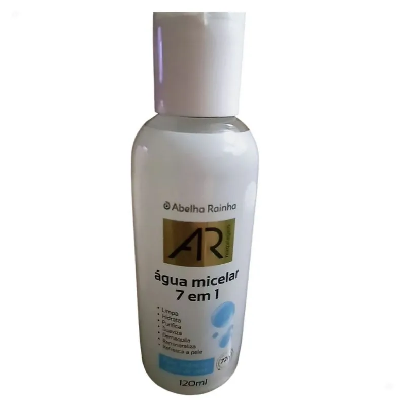 Ar Maquiagem Água Micelar 120ml Abelha Rainha (4198) - Abelha Rainha