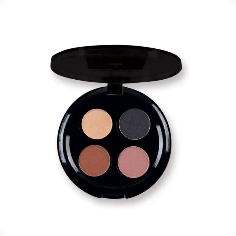 Paleta Sombras 4 Cores Diamond Ar Maquiagem Abelha Rainha - Abelha Rainha