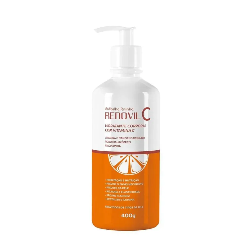 Renovil Hidrante Desodorante Corporal Com Vitamina C - 400G