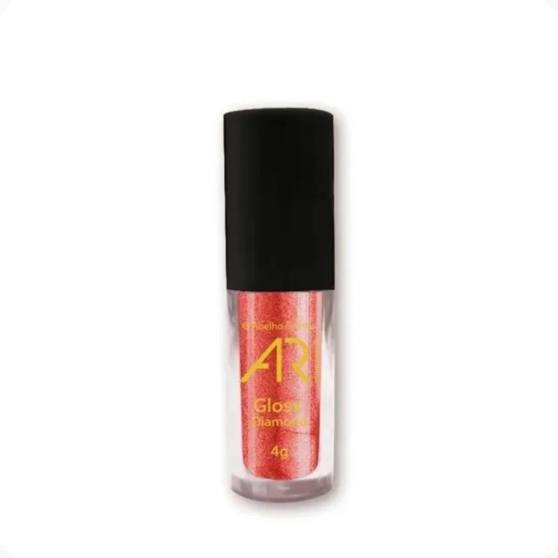 Gloss Labial Diamond Happy Partículas Brilho Abelha Rainha - Abelha Rainha