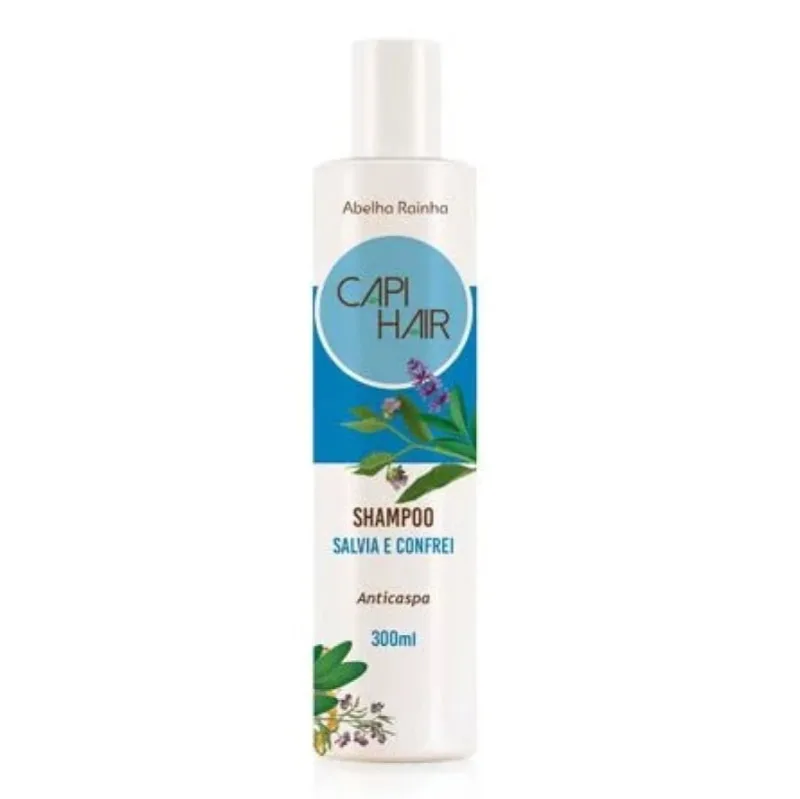 Tônico Anticaspa Salvia e Confrei Capihair  30ml AR (2615) - Abelha Rainha