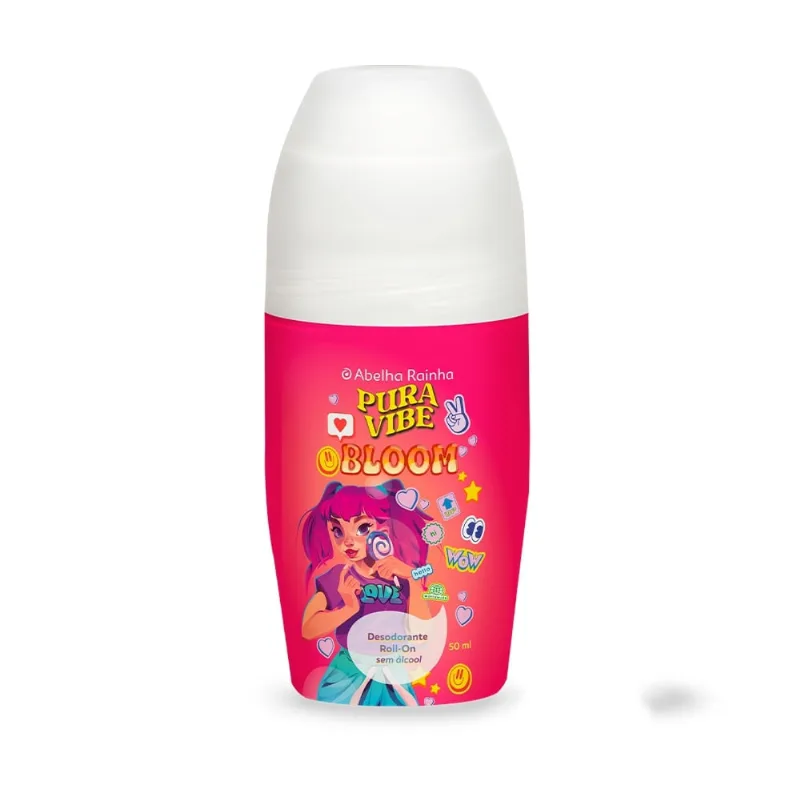 Desodorante Feminino Bloom Pura Vibe 50Ml Abelha Rain (5600)