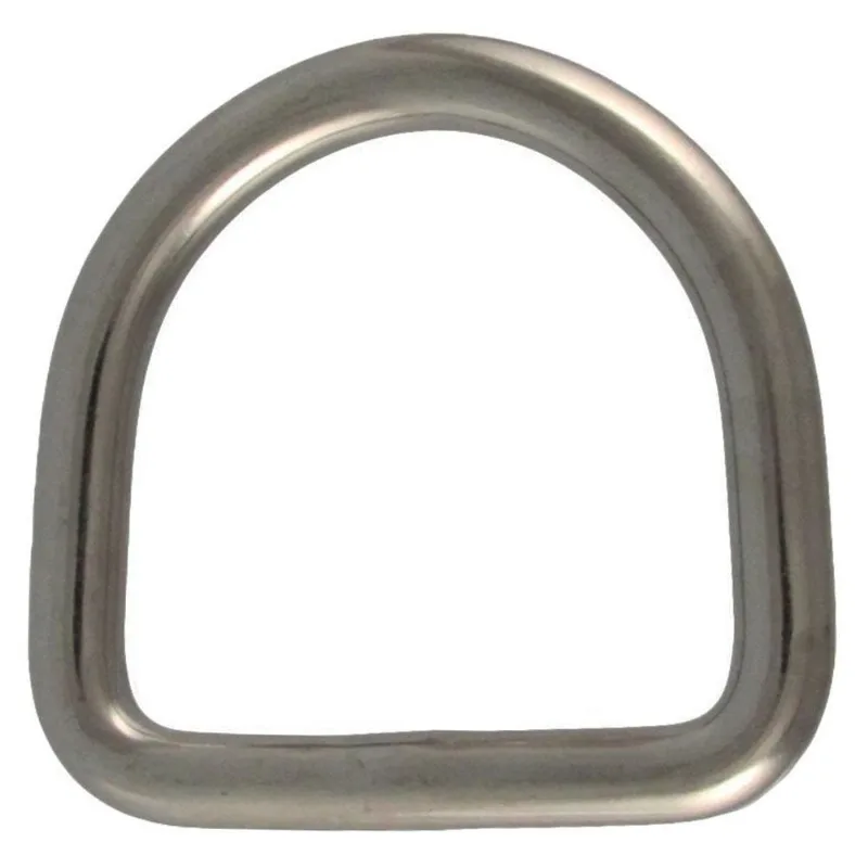 Anel Em Formato D Em Aço Inox 4x40mm