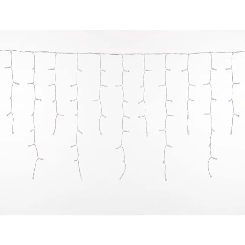 Cortina Luminosa 200 Leds Estatica Assimetrica Com Led Flash 3000k Taschibra - Taschibra