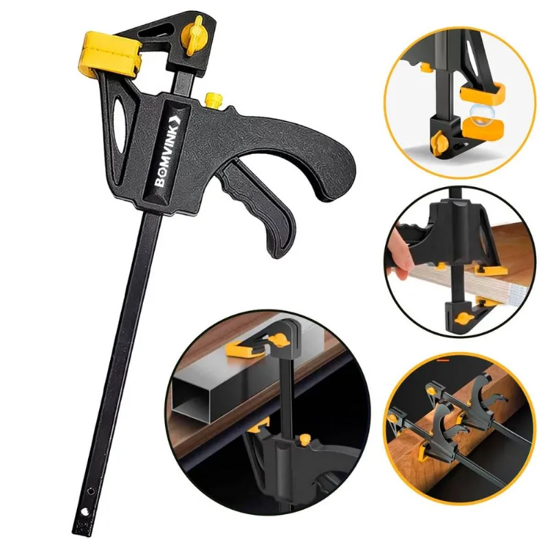 Grampo De Aperto Rápido 10 Polegadas Para Fixação E Reparo