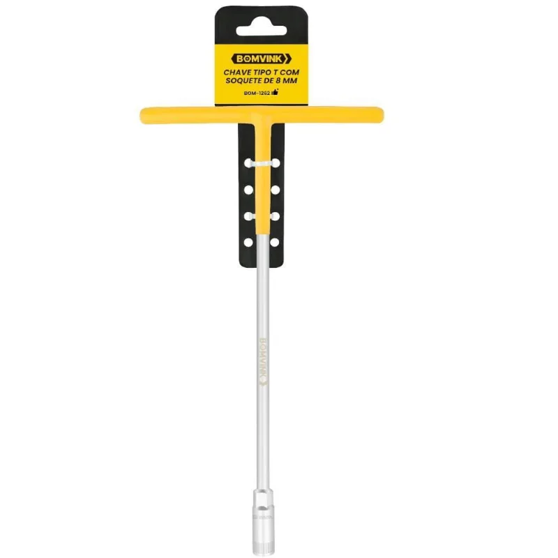 Chave Canhão Cabo Tipo T 8 Mm - Bom-1262 Bomvink