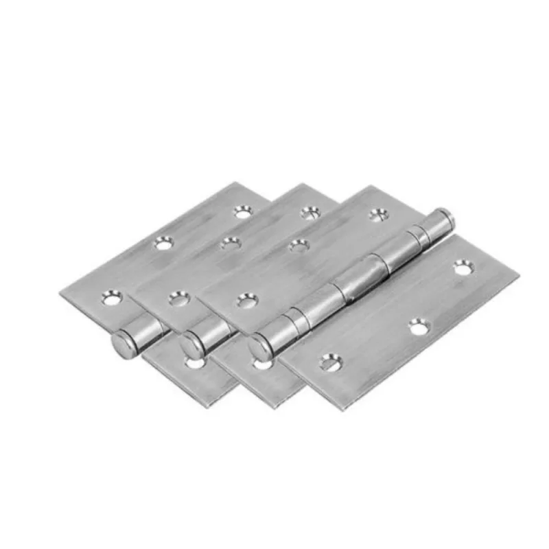 Dobradiça Inox com Rolamento 3,5" 3 Peças Bomvink - BOMVINK