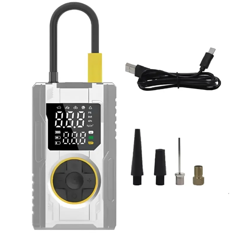 Compressor De Ar Digital Portátil De Led - Bom-8924 - Bomvink Tramontina Master