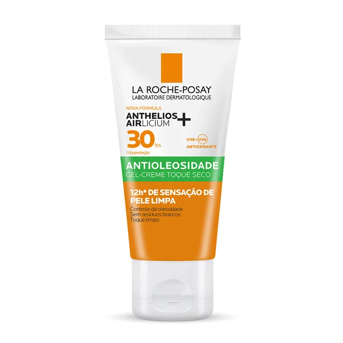 Protetor Solar Facial La Roche-Posay FPS 30 Anthelios Arlicilium+ Antioleosidade 40g Gel Creme - La Roche Posay - Dermocosméticos