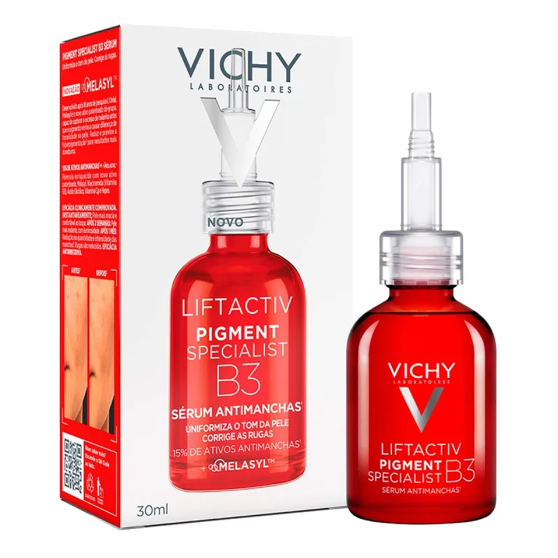 Sérum Facial Antimanchas Vichy Liftactiv Pigment Specialist B3 30ml - Vichy