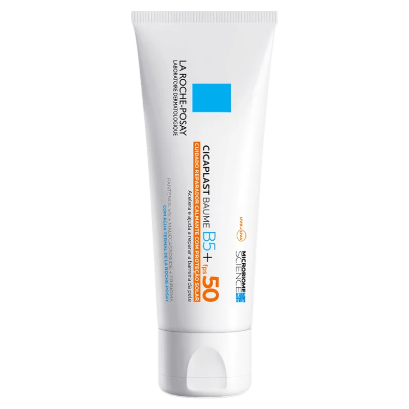 Creme Cicaplast Baume B5+ Cuidado Reparador Calmante FPS50 - 40ml - La Roche-Posay - Cuidados Com A Pele
