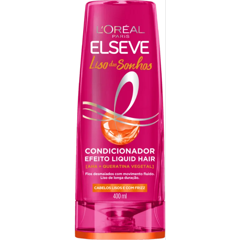 Condicionador L'oréal Paris Elseve Liso dos Sonhos Frasco 400ml