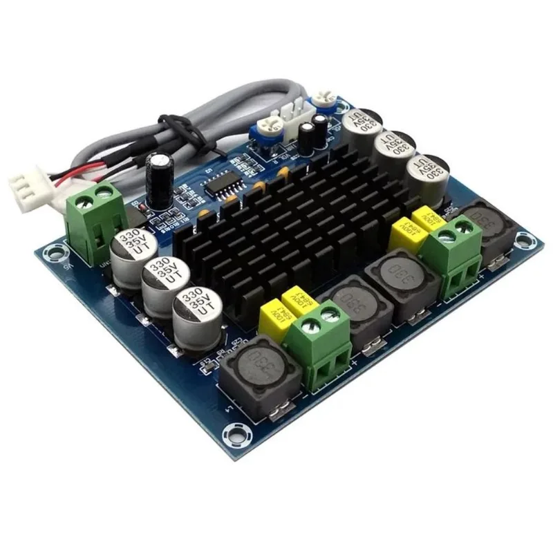Amplificador De Áudio Modulo Placa Tpa3116 Estéreo 2x120w