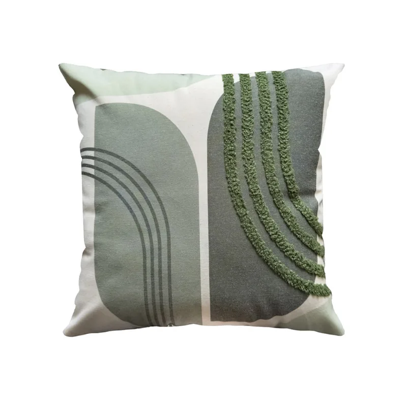 Almofada Belchior Donatella 073 Bordado 43x43 Verde Belchior