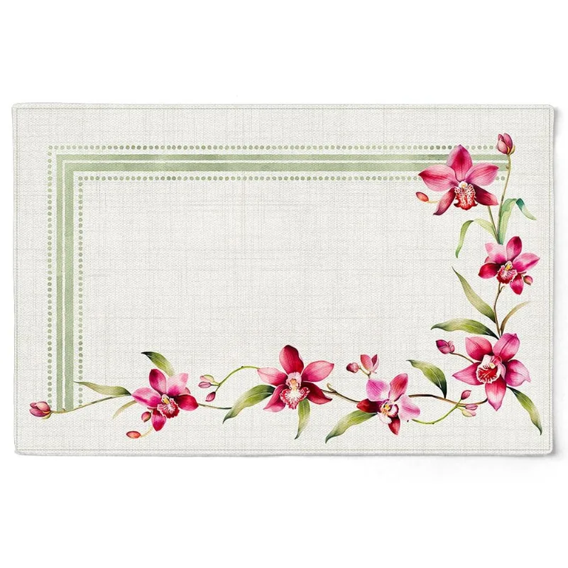 Jogo Americano 48X30 Orquideas 137 Belchior