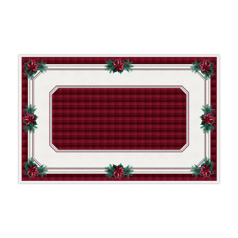 Toalha De Mesa Natalina 045 Petalas De Natal 1,40X2,20M Belchior