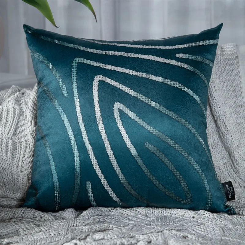 Almofada Silk Home 400656 43x43 Azul Belchior