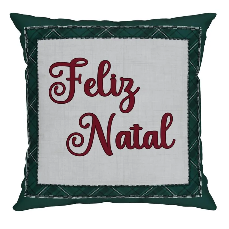Almofada Natalina 43X43 Lisa 552 Belchior